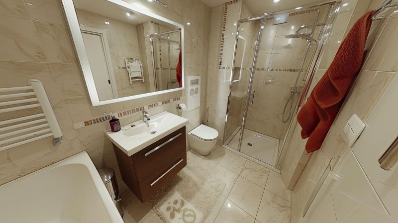 Modern Bathroom with Custom Storage
